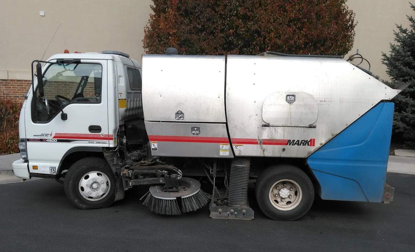 Basin Power Sweep truck